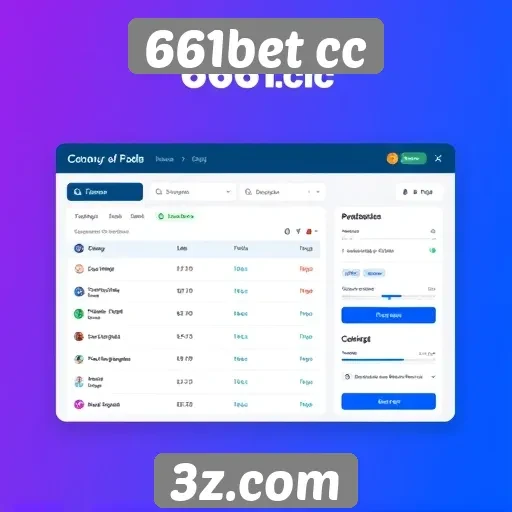 Interface do usuário e experiência no 661bet cc